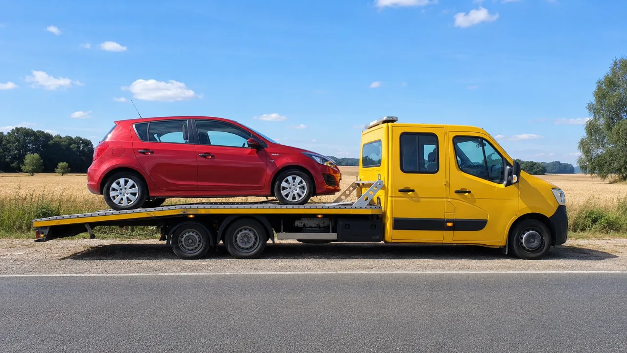 Małe auto na lawecie – awaryjne otwieranie aut w Zgierzu
