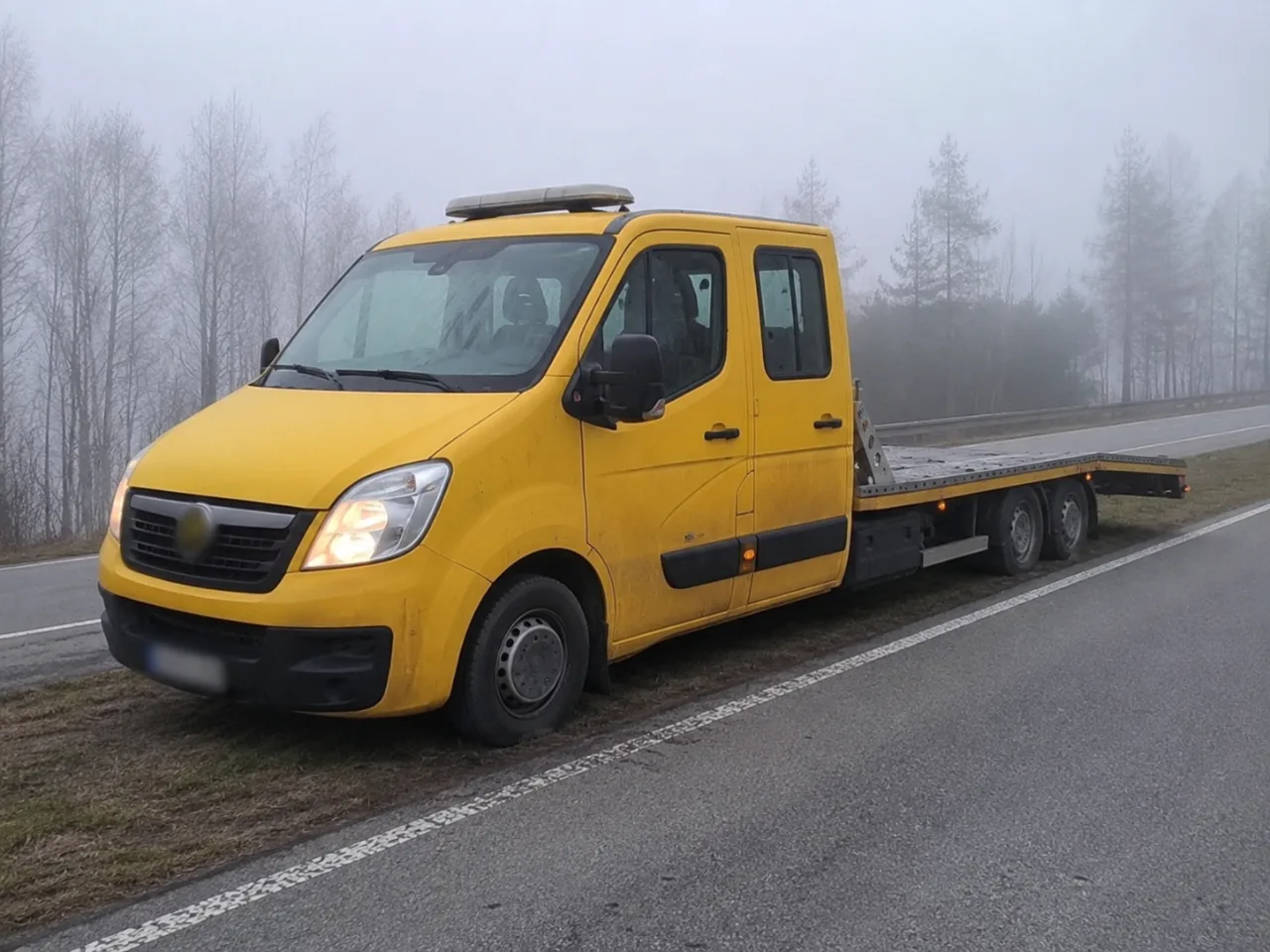 Laweta HOL-ZGIERZ 24 gotowa do wyjazdu – pomoc drogowa Zgierz
